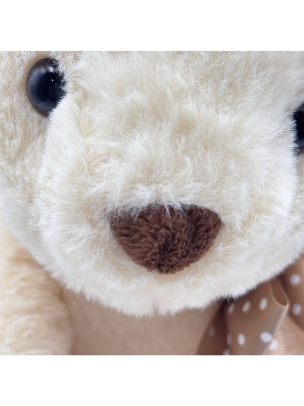 Hug & Luv Cream Tan Easter Bunny Rabbit Lop Ear Sitting Stuffed Animal Plush 9" - Picture 6 of 13